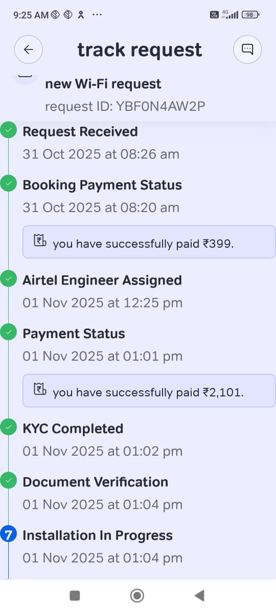 prasadis03's tweet photo. @Airtel_Presence Registered Contact number - 9980134644
Please find attachments for others. https://t.co/iMzTvL4RlV