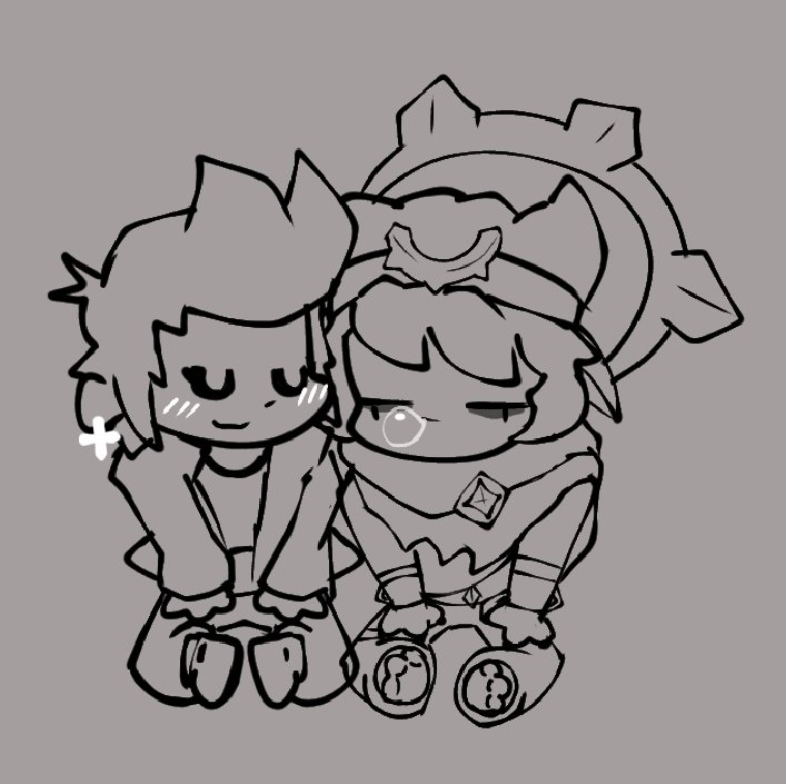 Day 82:
Don't worry, he likes her too, so bibi won't get hurted by this cute creature~
#BrawlStars #SandyDaily #brawlstarsfanart #brawlstarssandy #sandbibi