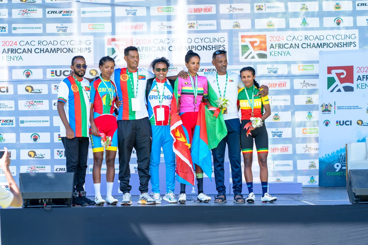 cacafrican2024's tweet image. Tuesdays are for the podium! 
As we count down to another thrilling edition of the CAC Road Cycling African Championships, we’re taking a ride down memory lane, celebrating last year’s top finishers who owned the road, the moment, and the glory. 
#CAC2025 #CyclingAfrica
