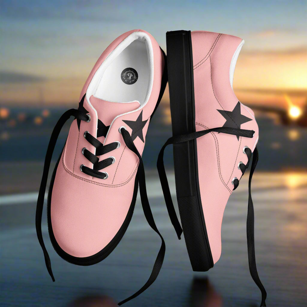 WildSageShoes's tweet image. 💜 You Don’t Have to Be Loud to Be Seen. 💜

Let your style create your own evolution.

GeoMetro | Women’s Lace-up Canvas Shoes | Pink Star
Designed by WildSage Market Starting at $63.00

☯️ “Style, without selling out.” 👉 shortlink.store/id7i7j9gkczf

#QuietStrength
#SubtleStyle