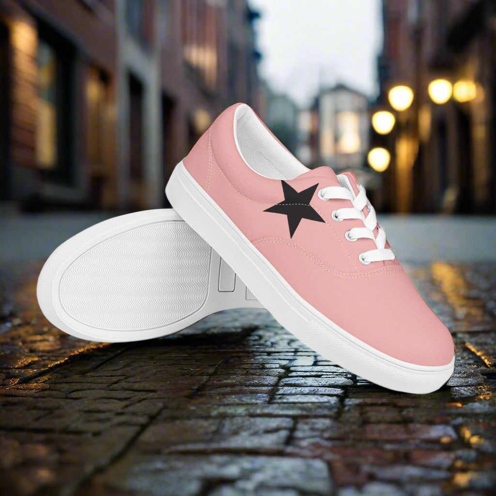 WildSageShoes's tweet image. 💜 You Don’t Have to Be Loud to Be Seen. 💜

Let your style create your own evolution.

GeoMetro | Women’s Lace-up Canvas Shoes | Pink Star
Designed by WildSage Market Starting at $63.00

☯️ “Style, without selling out.” 👉 shortlink.store/id7i7j9gkczf

#QuietStrength
#SubtleStyle
