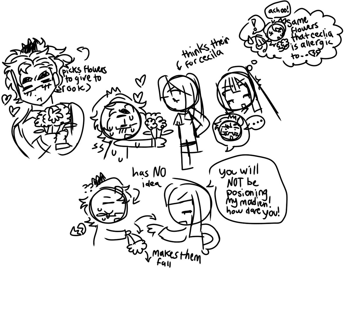 everyone say thank you to my bf for this au suggestion in usision /j🥹
#jcc #jackpotcrashcourse  
more is coming don't worry it will be slow cuz school cries 💔