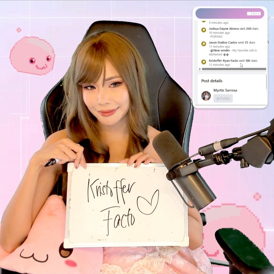 MyrtleGUpdate's tweet photo. Credits: Myrtle Sarrosa
#MyrtleGailSarrosaUpdate
Fan signs from Myrtle Sarrosa's Ragnarok The New World stream! 🫶
#RagnarokTheNewWorld #ROWorld #Ragnarok #ROW #ASPD193 #RO #Stream #FanSign #MyrtleSarrosa https://t.co/lsVEnZaY6P