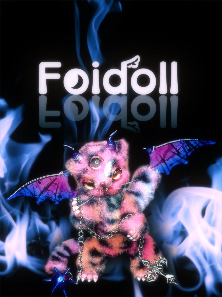 Foidoll-ふぉわどーる🧛‍♀️8-11台湾委託/11月岡山TSUTAYAさん委託