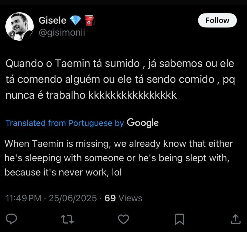 Housekeeping reminder to take out the trash 6ᴗ6: this shawol caught liking ig hate comments following the Vegas announcement is the same person spouting nonsense against him on twt for an entire year. 🤷