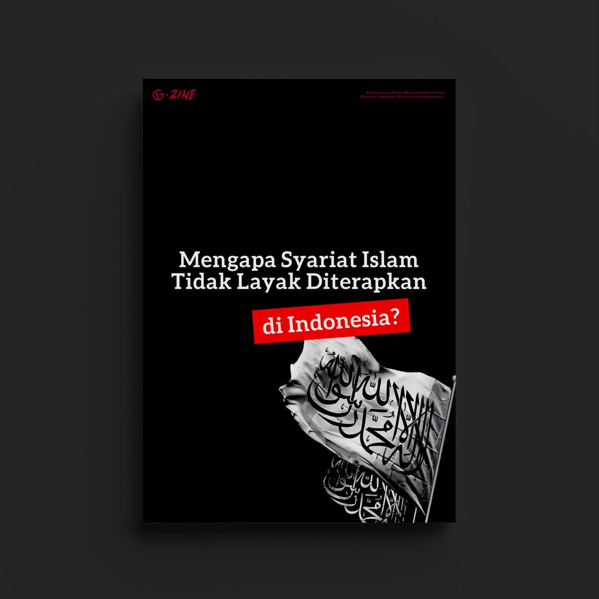 andifitriyanto_'s tweet photo. Mengapa Syariat Islam Tidak Layak Diterapkan di Indonesia?
Zine bebas unduh, format PDF.
Unduh di sini:
https://t.co/Mgb6v6aGzJ
#zine #zinegratis #pdfgratis #freepdf #gerilyaliterasi https://t.co/DIssMzH8pJ