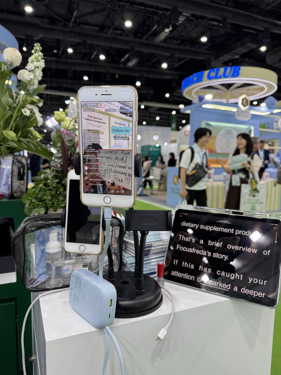 Focusfreda's tweet image. We📸 are all set!!🫶✨

 🌞 Day 1: 
The first group photo is ready! Welcome to G28 at #incos  #incosasia  Thailand 🇹🇭! Enjoy #hyaluronicacid together!!! 

Claim Free Skincare Set
Screenshot our Livestream

#skincare #cosmetics
