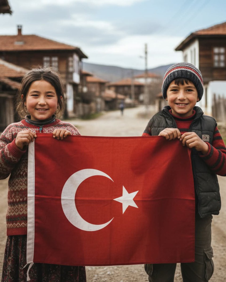 Günaydin 🫶 Küçük eller, büyük bir mirası taşıyor! 🇹🇷