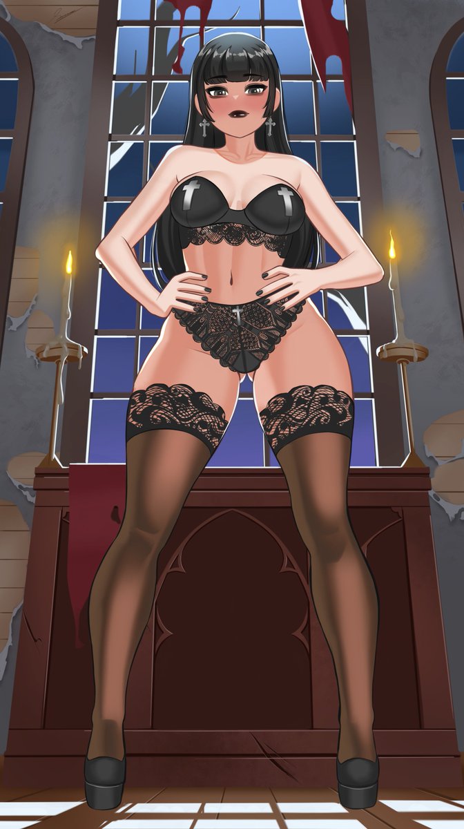 OC nun commission done #commissionsopen