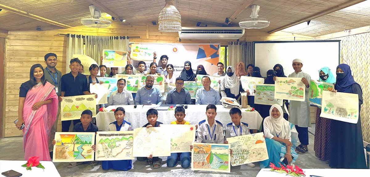 SERAC-Bangladesh organized a District-Level Art Competition on “Climate Change, SRHR &amp; Service Challenges” in Bandarban under the #YouthCatalyst initiative of <a href="/UNFPABangladesh/">UNFPA Bangladesh</a>, supported by #Sida.