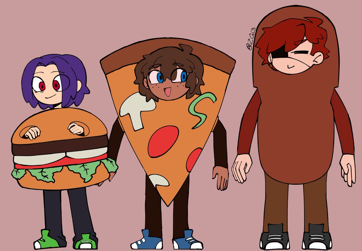 Angie_is_loca's tweet photo. (Very LATE) inspiro @chadowfrediii 
#fnafhstober2025 #fhs #FNAFHS 
5. HALLOWEEN 
(5/5) https://t.co/xfNdG6Sbya