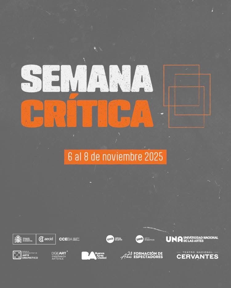 Rumbo a la Semana Crítica en Buenos Aires ✈️🇦🇷

Un encuentro organizado para repensar la crítica: para qué sirve —si es que todavía sirve para algo—, a quién le habla en 2025 y dónde puede volver a tener sentido, más allá de las reseñas con estrellas y los veredictos vacíos.