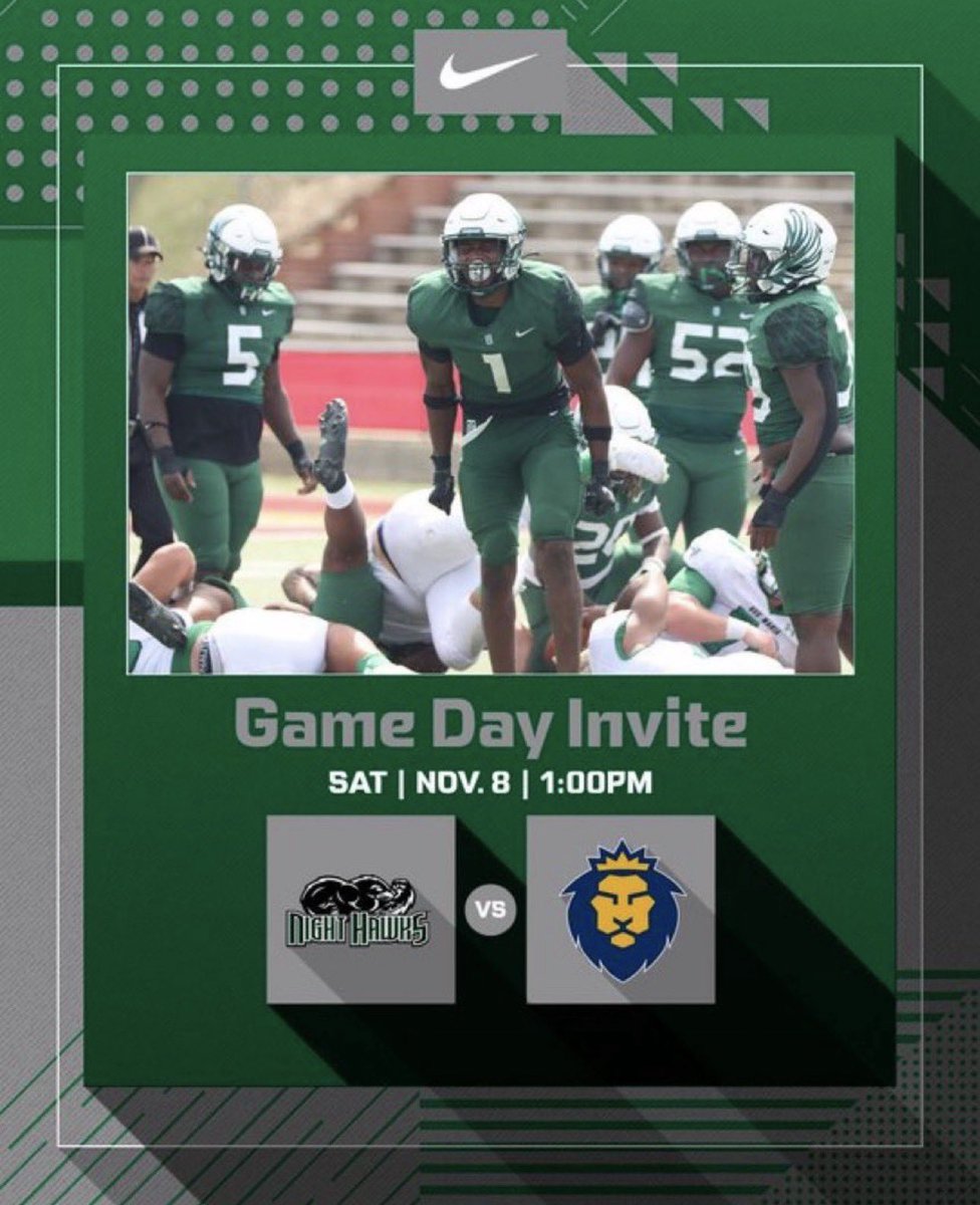 Thank you <a href="/JesseSchoberTU/">Jesse Schober</a> for the game day invite. I am excited for my first game day as a player. <a href="/NightHawksMFB/">TU Football</a>