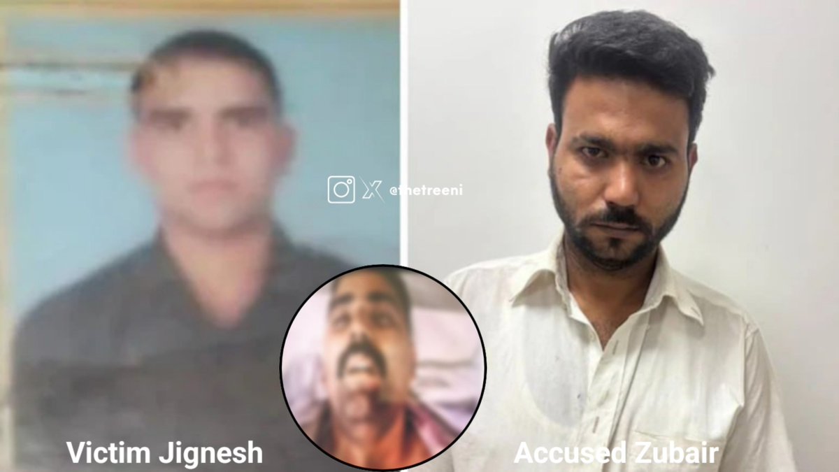 🚨 SHOCKING! Zubair, a train attendant on Sabarmati Express, STABBED Army jawan Jignesh Chaudhary to DEATH after a heated argument over a bedsheet.

Jignesh, posted in Udhampur, was returning home to Sabarmati.

Accused ARRESTED by Bikaner Railway Police.