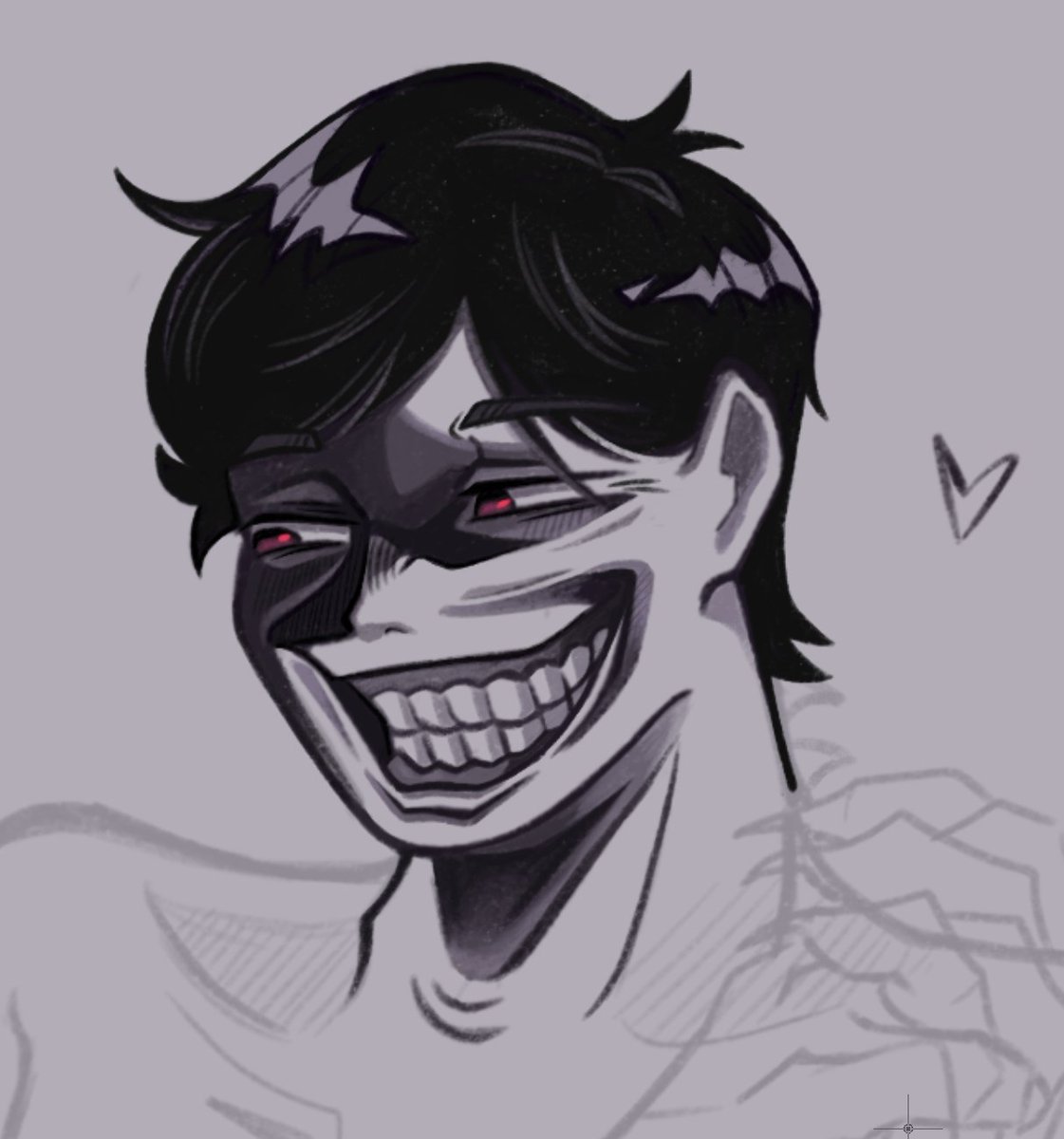 I'm working, but now a spoiler:3

☆☆☆
#noimnotahuman #ninah #ninahfanart #palevisitor #palegun