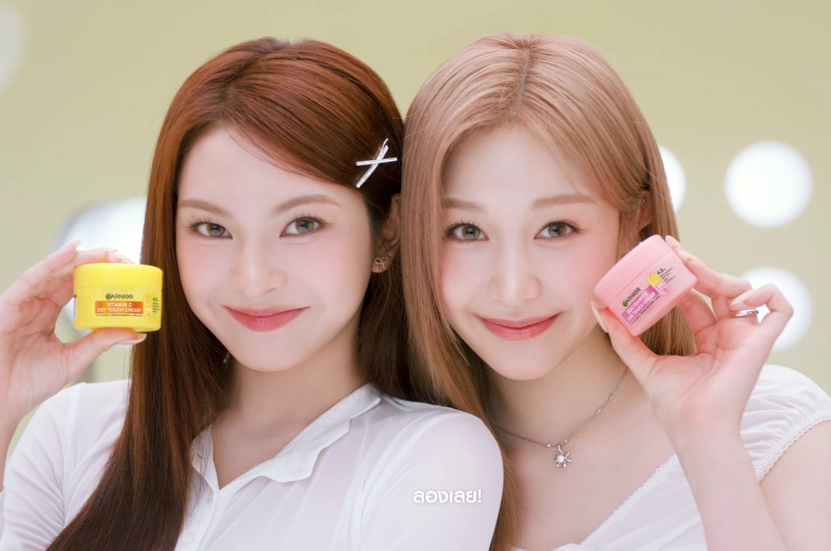 mintmag_th's tweet image. เปิดตัวปัง! Garnier เปิดตัว 2 สาวสุดฮอตจาก #BABYMONSTER อย่าง PHARITA และ CHIQUITA ในฐานะพรีเซนเตอร์คนล่าสุดอย่างเป็นทางการ ที่พร้อมมาเผยเผยผิวโมจินุ่มเด้งสุดคิ้วต์ กับมอยส์เจอร์ไรเซอร์ตัวใหม่ Garnier Dry Touch Cream 💚

#PHARITA #CHIQUITA 
#GarnierThailand…