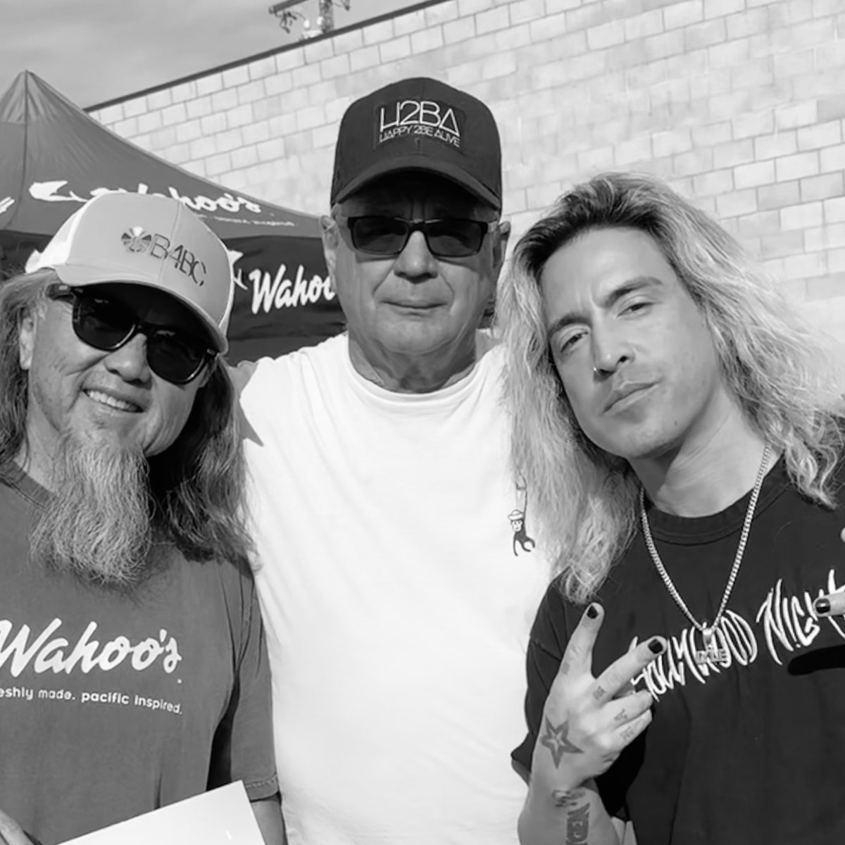 blackoxygen1's tweet image. There would be no @VansWarpedTour without @KevinLyman in the middle. There would be no @WahoosFishTaco without Wing Lam on the left. There would be no Black Oxygen without David Lyle on the right.
