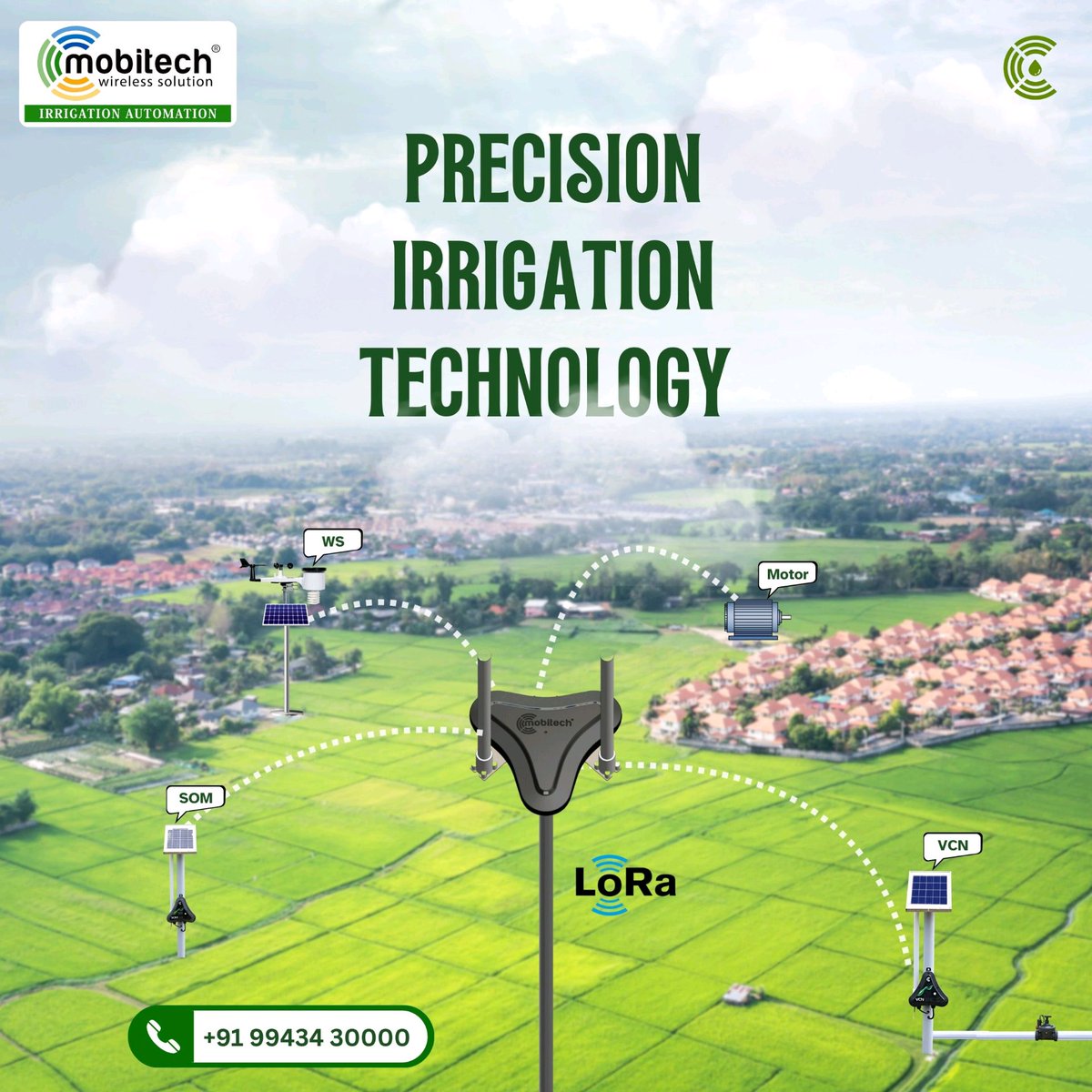 mobitechindia's tweet image. ✨ Precision Irrigation Technology 🌱

#PrecisionIrrigation #SmartIrrigation #MobitechAutomation #FarmSmart #SustainableFarming #AgriTech #WaterSaving #CropHealth #SmartFarming #IrrigationSolutions