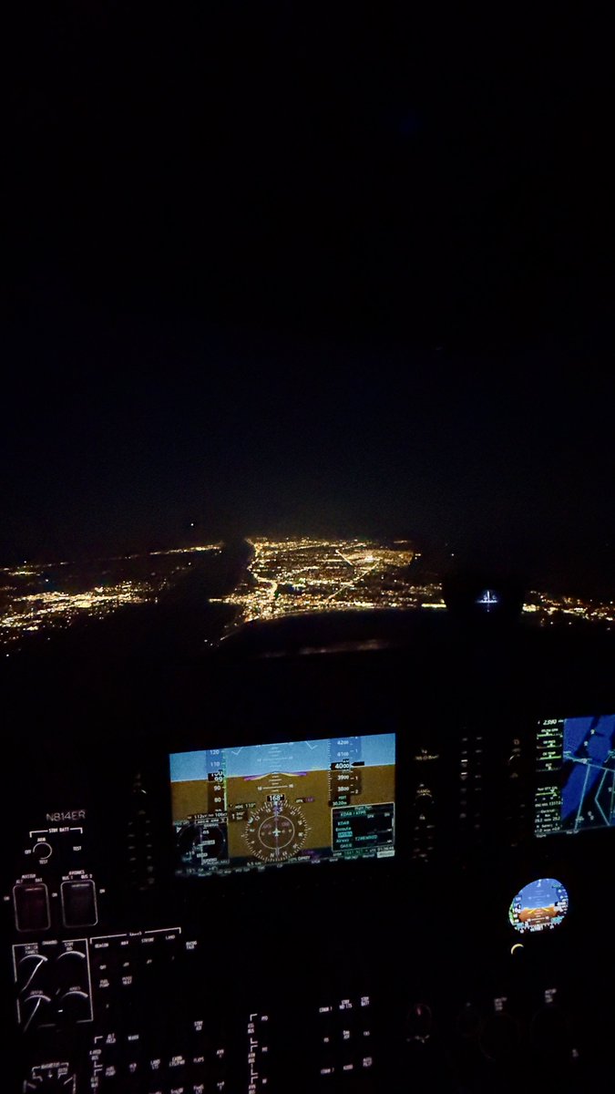Cape Canaveral tonight, seen from over Titusville