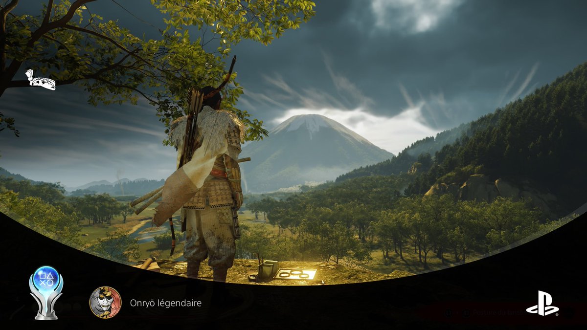 La collection de trophée s’agrandi avec le  platine de  Ghost Of Yotei 🤗 #PlayStationTrophy #GhostofYotei