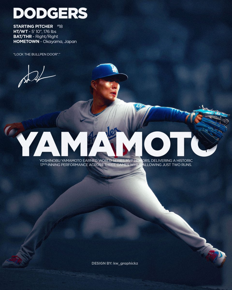 yoshinobu yamamoto x <a href="/Dodgers/">Los Angeles Dodgers</a> 

#smsports #DodgersWin #ladodgers