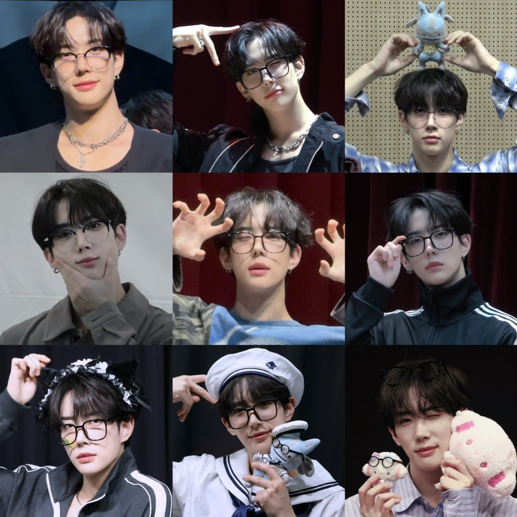 안경 좋아해🤓😇❤️‍🔥