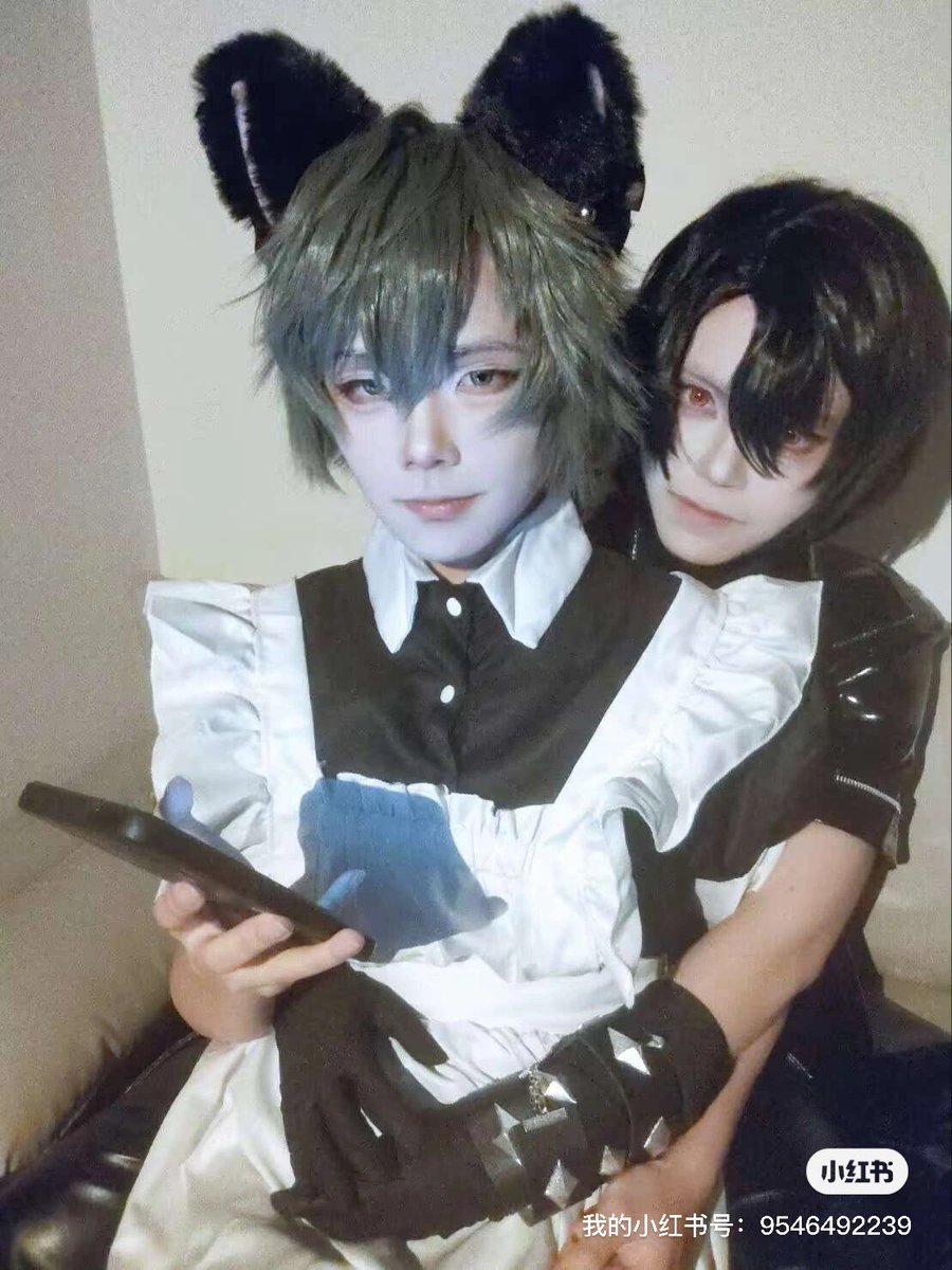 hejiashu723's tweet photo. 和搭档一起出的shiki&amp;女仆akira～ https://t.co/2sVwRTAwzq