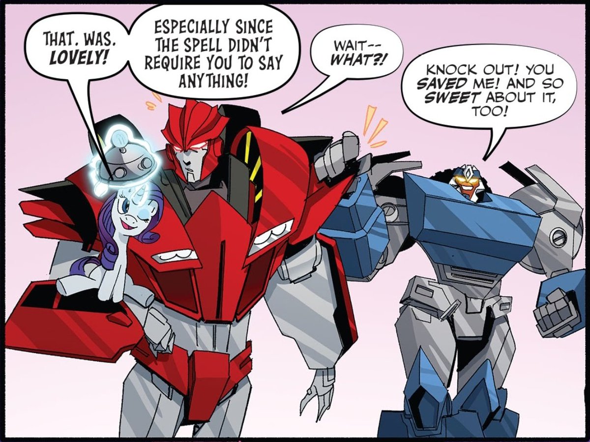 Flora88Ng's tweet image. I will forever mourn the fact that we didn&apos;t get to see more of Breakdown teasing Knock Out after this 😔
&quot;So SWEET about it, too! 😏&quot;
The flirting would&apos;ve been insane AHHH 😫
#kobd #bdko