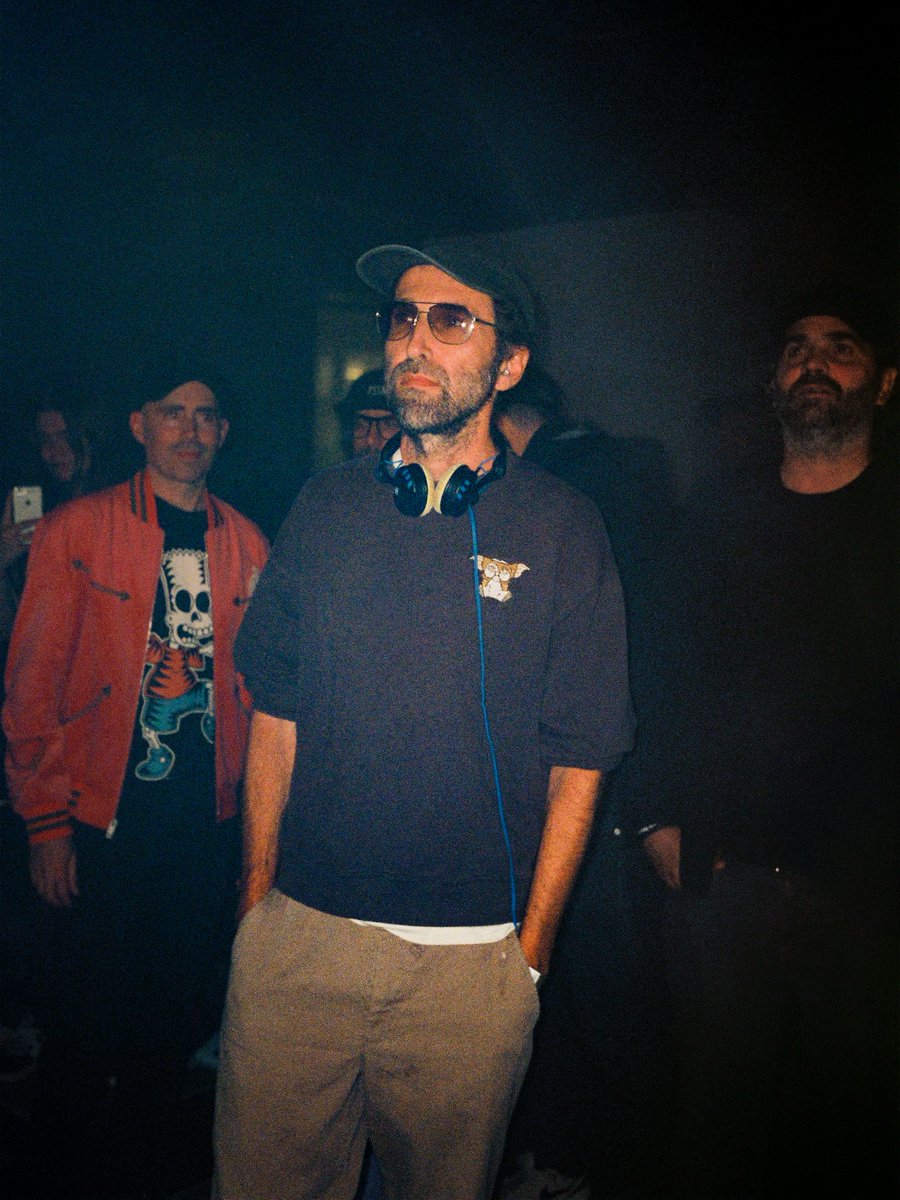 Daft_Wub's tweet photo. Thomas Bangalter photographed by Hirmane @ Because Beaubourg https://t.co/V7KKKkyz5E