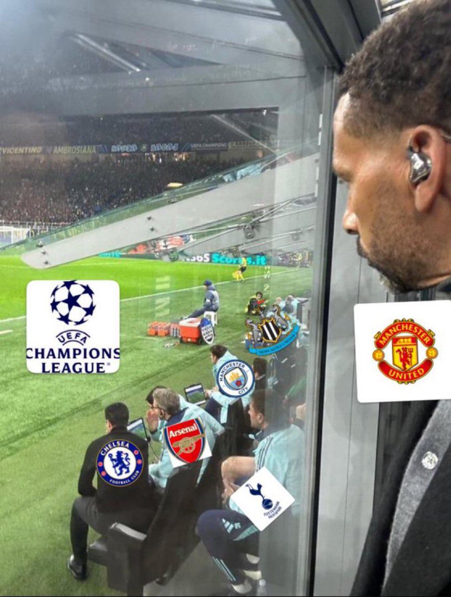 Champions league nights are back 💥 

Meanwhile in Manchester 😁