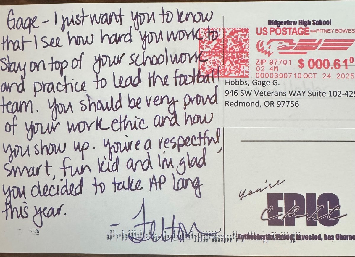Gage_HobbsQB's tweet image. Hard work in the classroom too. Thankful for teachers who push and support me!

#StudentAthlete #Grateful #WorkEthic #StudentFirst #HighSchoolFootball #RavensFootball #KeepGoing #NextLevelMindset #QB1 #RidgeviewHigh