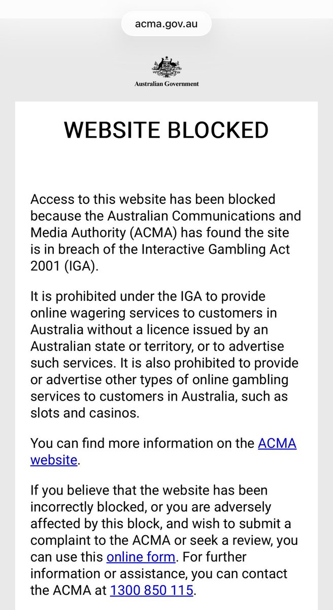 almitchell's tweet photo. Back in Australia and wanted to check on the NYC election on @Polymarket and… it’s blocked by the Australian Government!? https://t.co/BQrwkroY1Z
