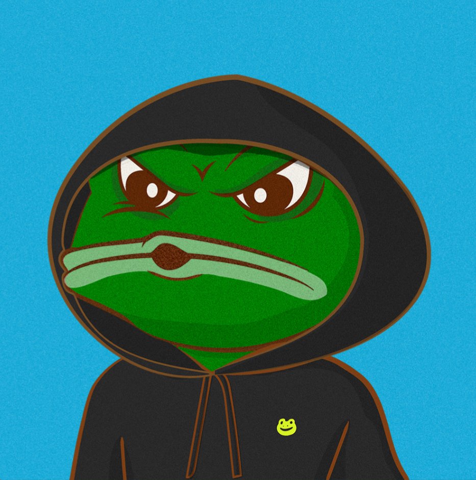 Picked up a new frog 🐸 

Anyone in <a href="/ThePlagueNFT/">The Plague Of Frogs 🐸</a> army that I'm not following?