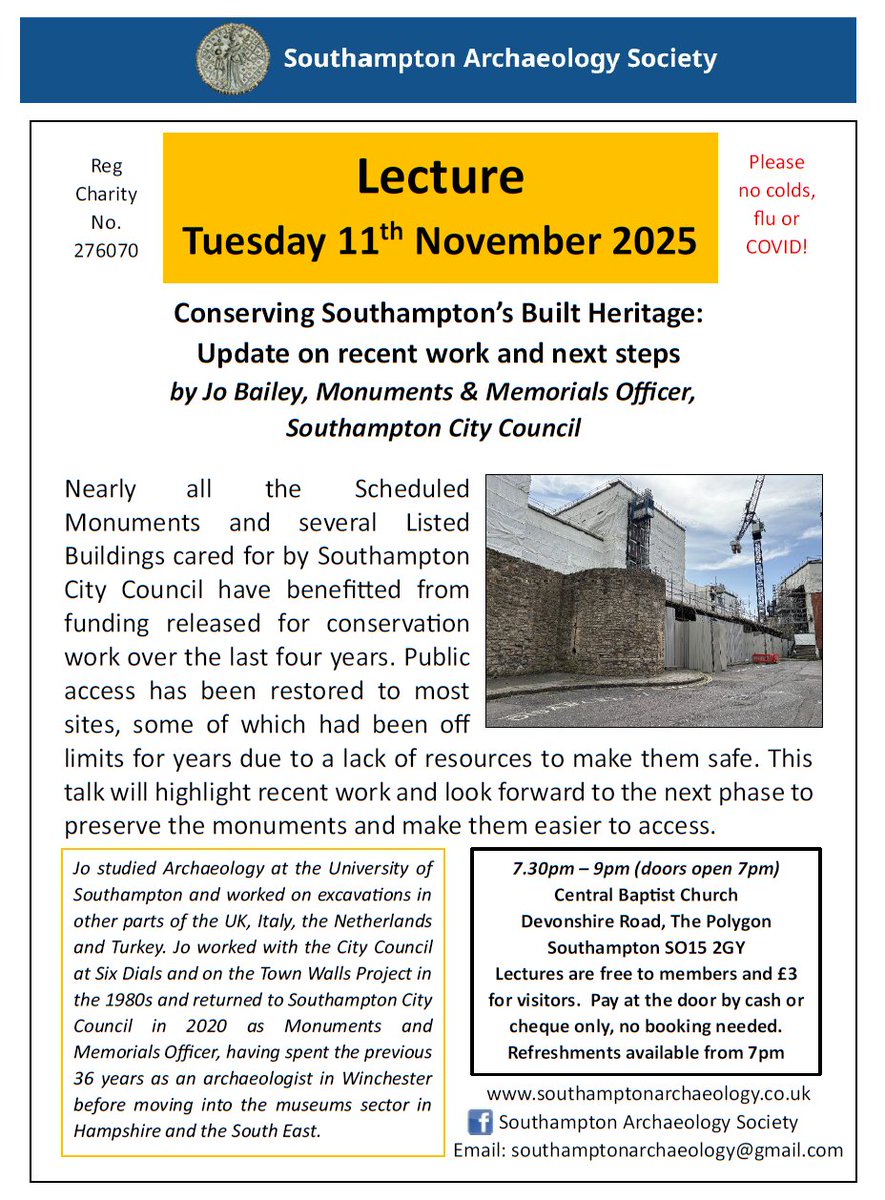 Southampton Archaeology Society tweet media