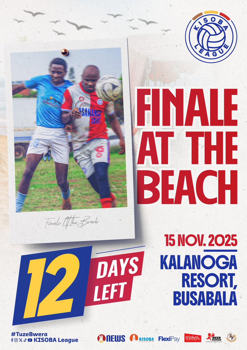 KISOBALeague's tweet image. 1️⃣2️⃣ days left… 

#KLBeachFinale