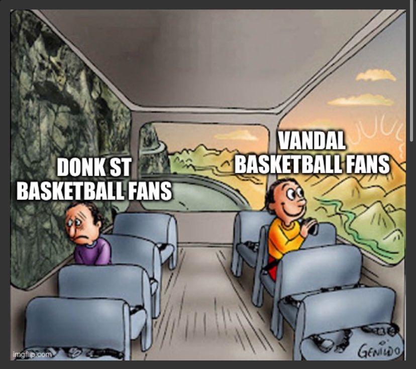 Duffers_Tavern's tweet image. #Vandals sweep the Cougs and Donk St loses to a D2 team, fun night of #collegebasketball