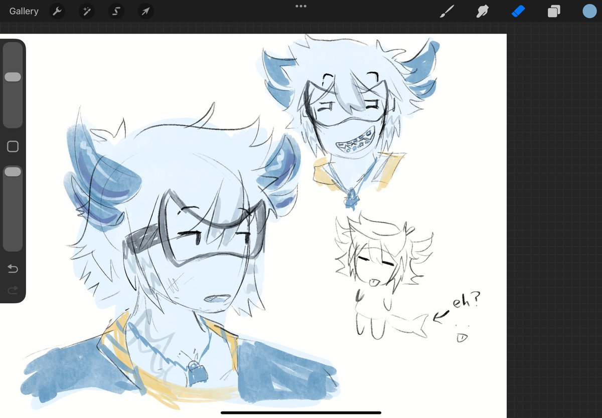 computerkisser's tweet image. doodling lalalaaa