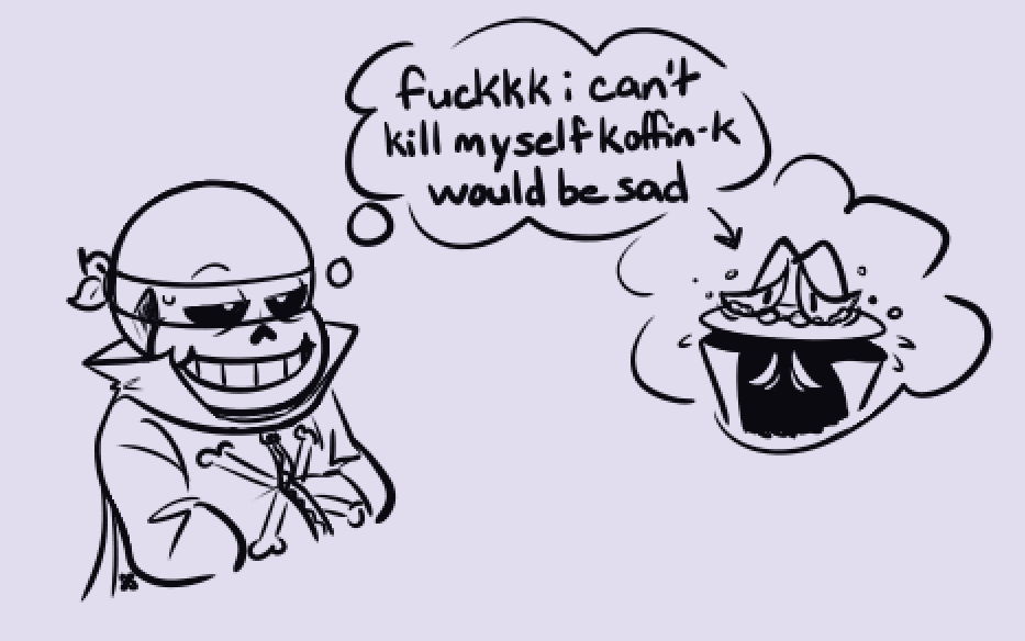 starlavadom's tweet image. &amp;gt; i  cant  stop  drawing  crossbones .  #tsunderswap #underswap #tsus
