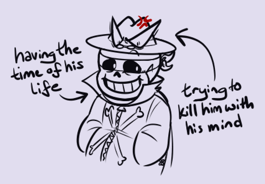 starlavadom's tweet image. &amp;gt; i  cant  stop  drawing  crossbones .  #tsunderswap #underswap #tsus