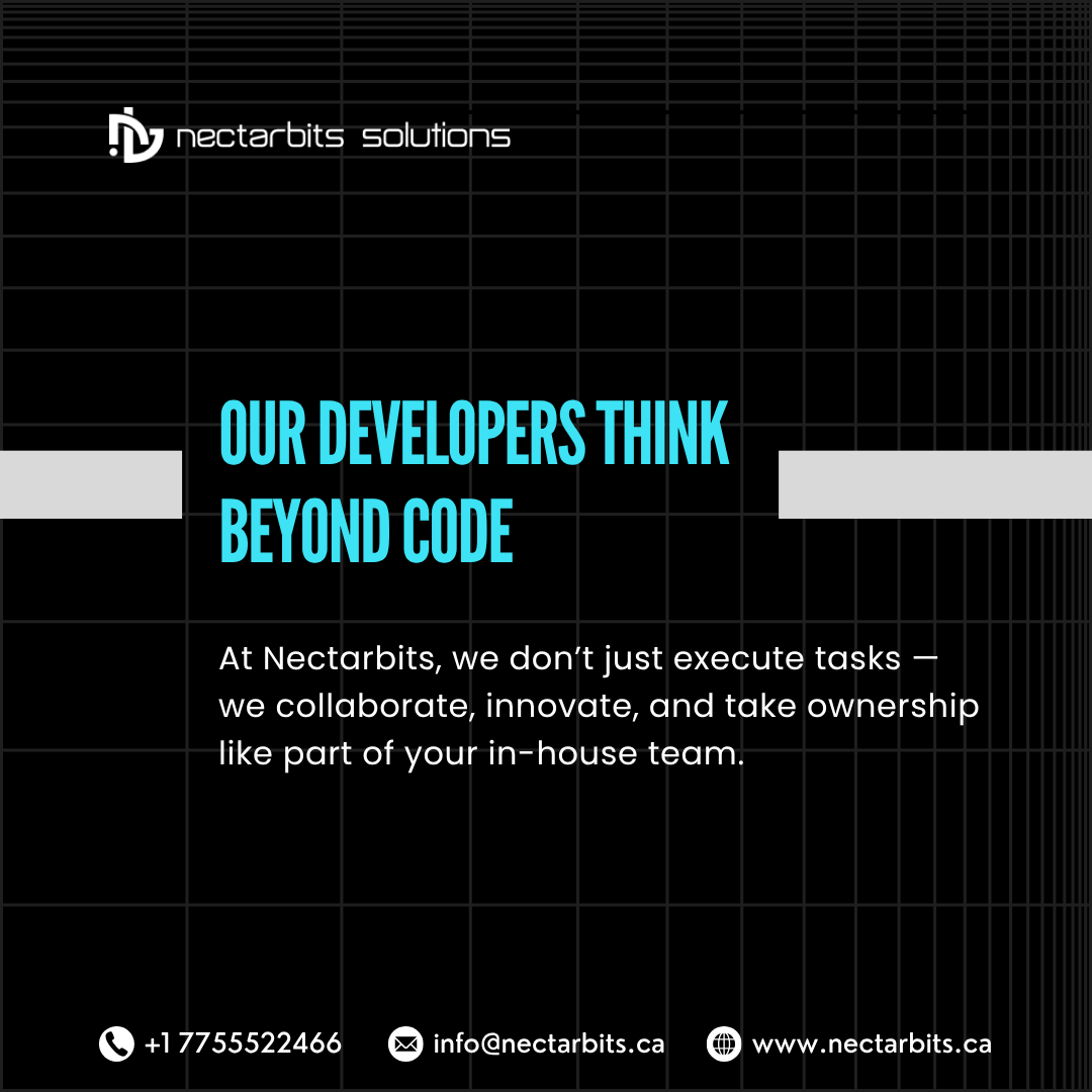 Nectarbits_CA's tweet image. Great projects don’t happen by chance — they happen with dedicated developers who own your vision like theirs. 💻✨
#DedicatedDevelopers #HireExperts #RemoteTeam #TechTalent #Nectarbits