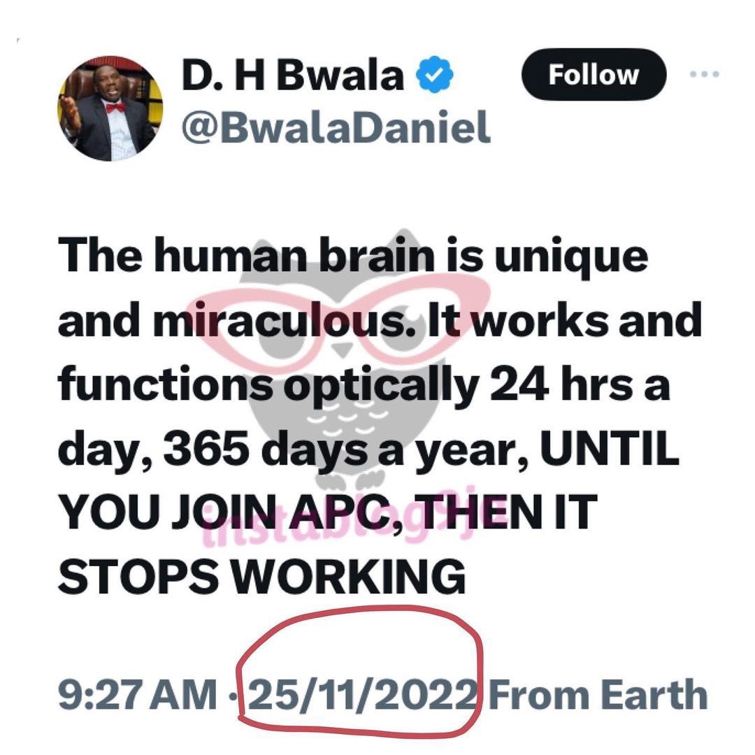 CArihilam's tweet image. Tell me one reason, just one reason any Nigerian should take you serious?

Only a mentally detailed person can do that.