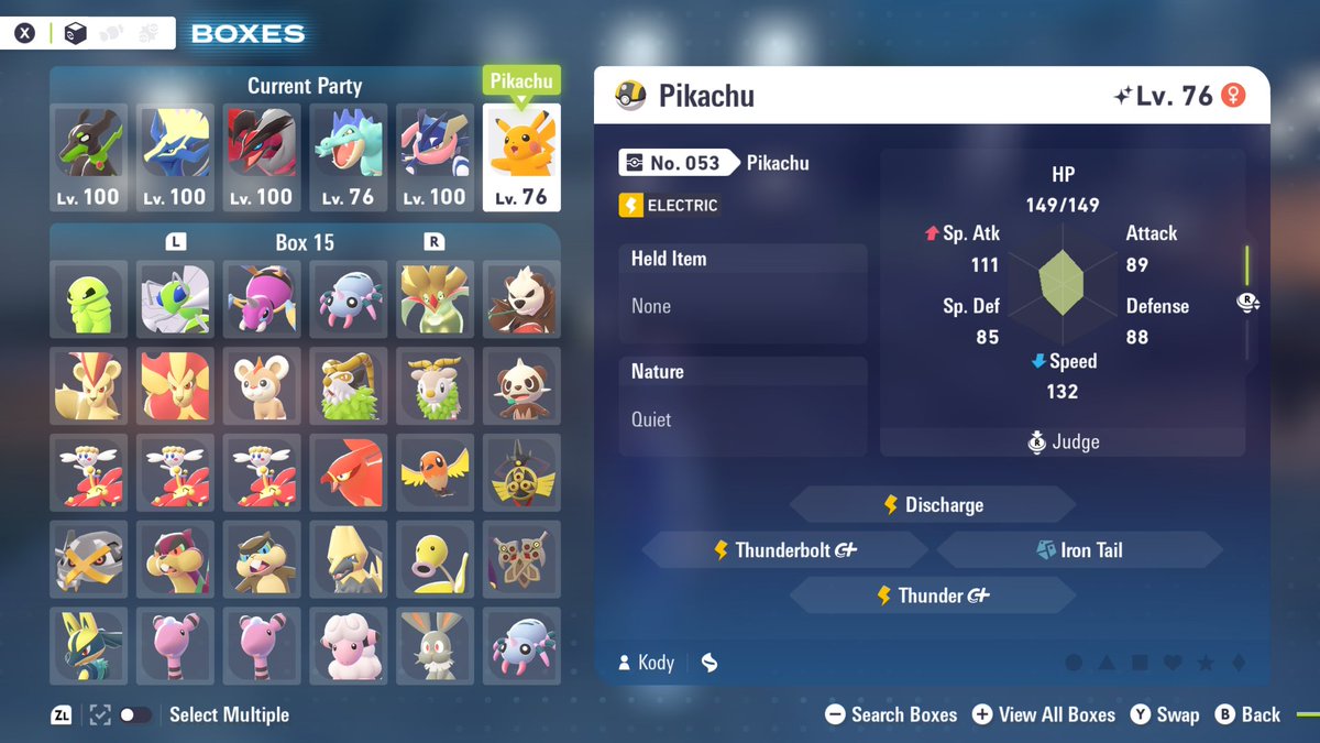 First box of shiny Pokémon. Let's go. #PokemonLegendsZA #LegendsZA