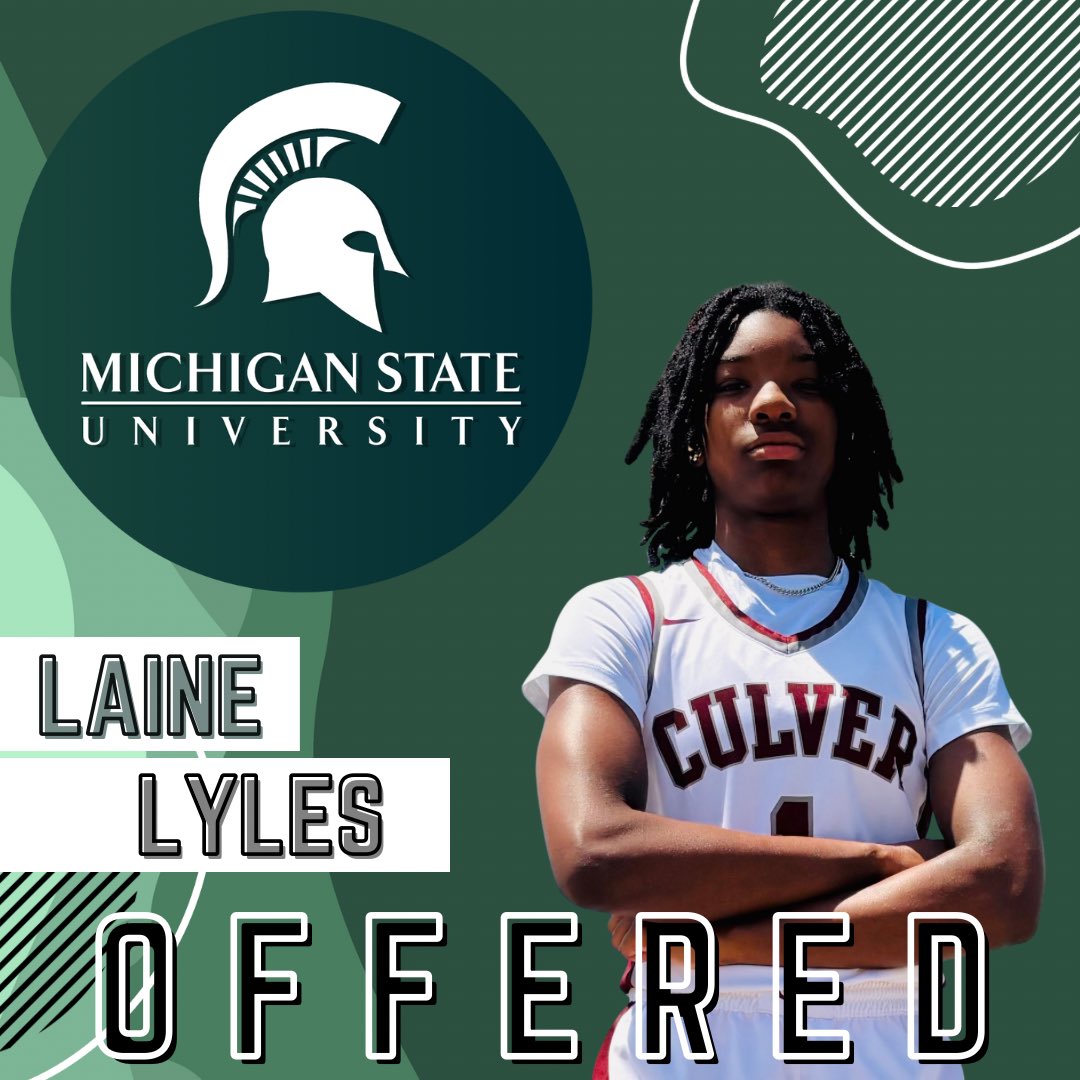 Happy To Announce That I Have Received An Offer From <a href="/michiganstateu/">MSU</a> 

It Was Great Getting To Talk With You All, I’m Excited To Build Our Relationship.🔥
