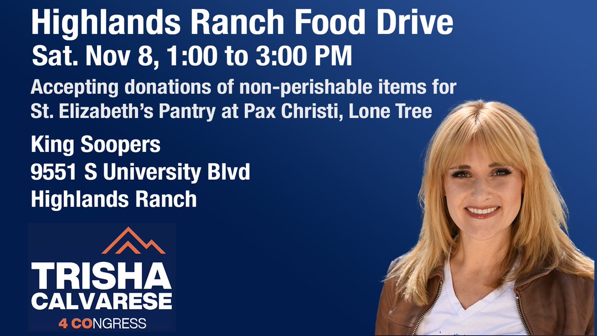 Trisha Calvarese for Colorado (@trisha4colorado) on Twitter photo 