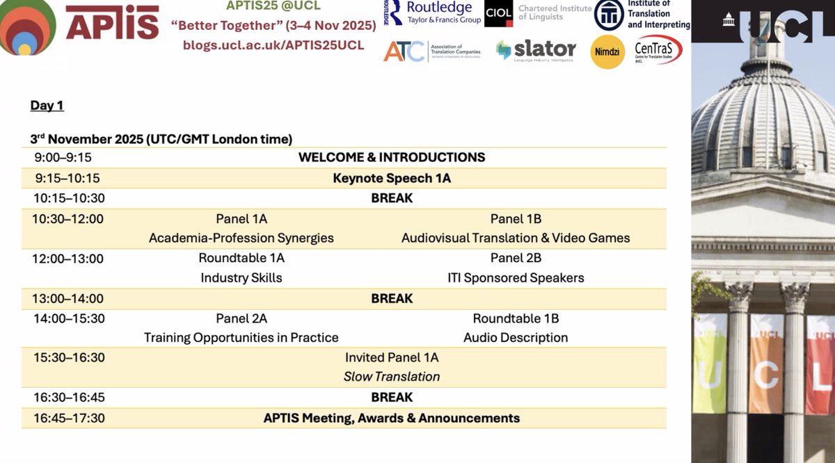 At the recent APTIS 25 conference, I had the great pleasure of showcasing my research in Panel 1: Audiovisual translation and video games. Presenting my work in such a cohesive way post-PhD was incredibly rewarding, and it was made all the more meaningful with the collaboration