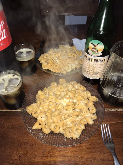 que ganas de unos fideos con queso