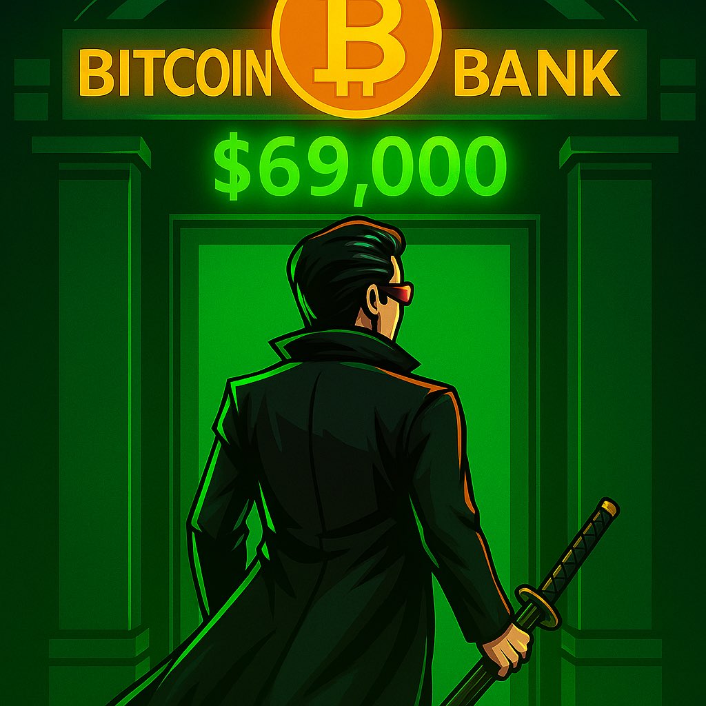 If you enjoyed buying $BTC above $100k
 
You will love buying it below $100k
 
$69,000 is on the cards 👏
 
- Wynn