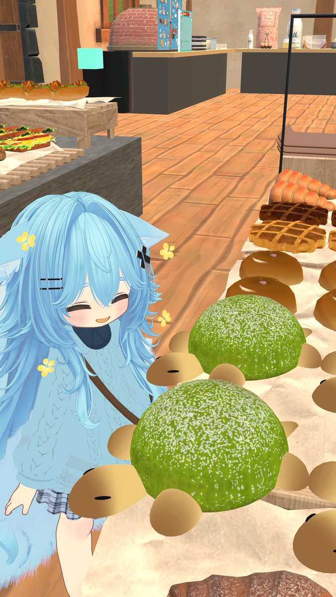 かめさんメロンパンにする～🐢🍈🍞🌼
