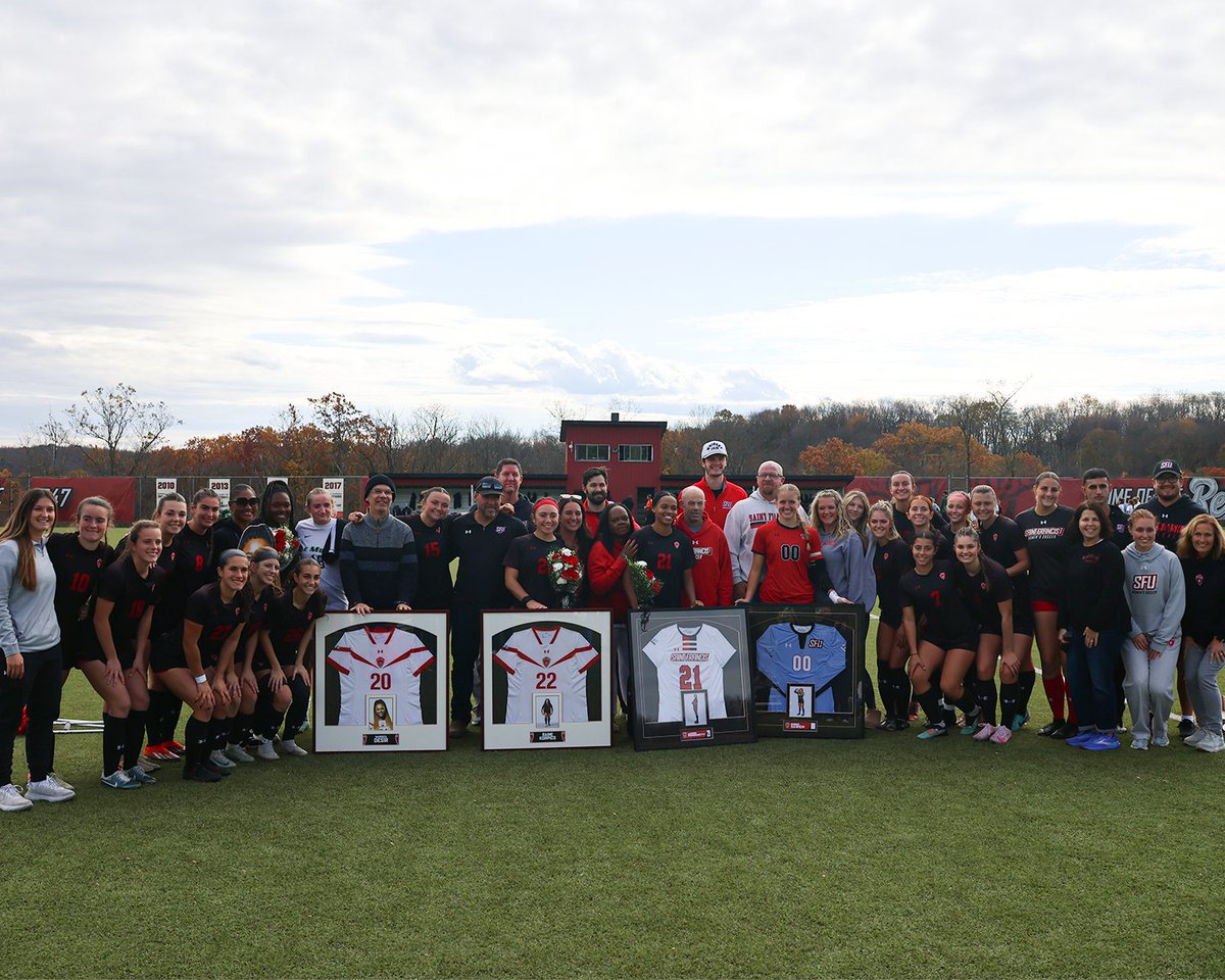 RedFlashWSOC's tweet image. So special, they get two posts!

Congrats Maridza, Raine, Lauren, and Emma on your careers at Saint Francis! 🔴⚡🎓