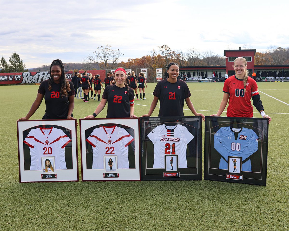 RedFlashWSOC's tweet image. So special, they get two posts!

Congrats Maridza, Raine, Lauren, and Emma on your careers at Saint Francis! 🔴⚡🎓